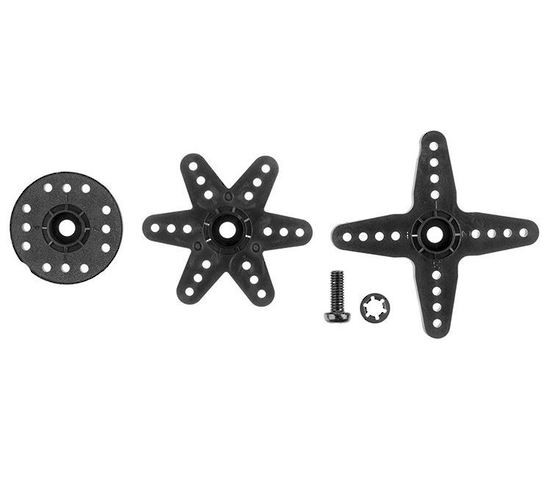 Savox SH20M Servo Horn Set 4, 5 Arm 20mm Round For 25T Spline Servos